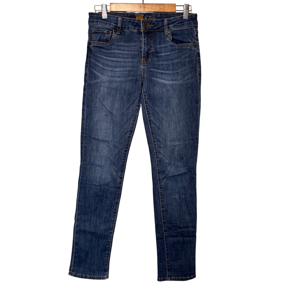 KUT from the Kloth Diana Skinny Jeans Medium Wash Blue Size 2‎ KP9065MA2 Stretch
